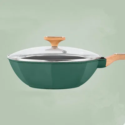 Медицинский камень восьмиугольная форма антипригарная домашняя сковорода многофункциональная переносная кухонная