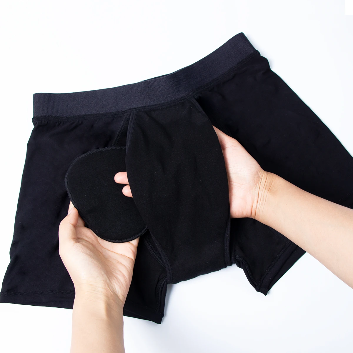 LYNMISS Calzoncillos bóxer de incontinencia absorbentes lavables a