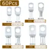60pcs/box-silvery