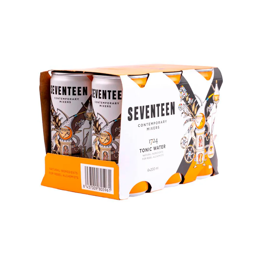 Seventeen Tonic Water Alu 6pk 24x20cl Buy Tonic,Mixer,Gin Tonic