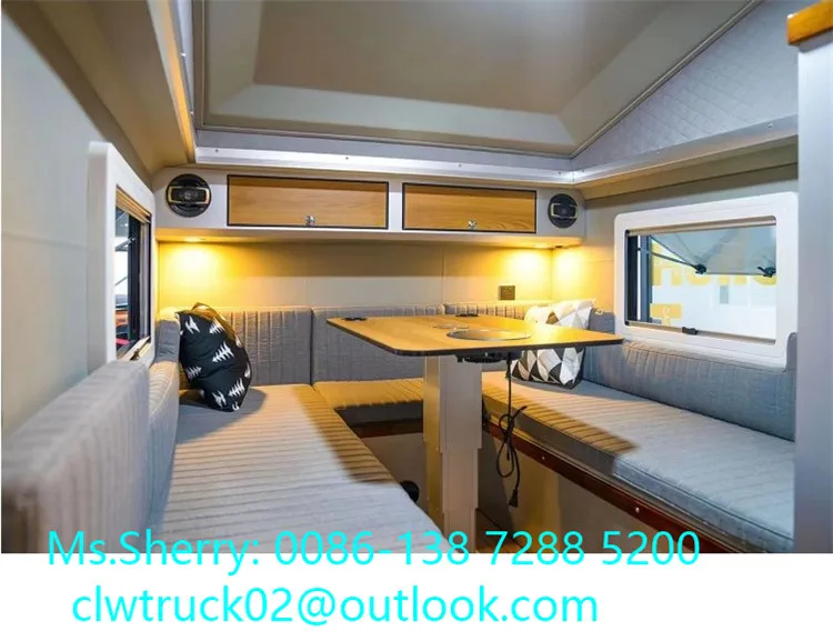 Aluminium Material Off Road Camper Trailer Aluminum Frame Travel Trailers