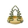 Green Rack + Khaki Tray