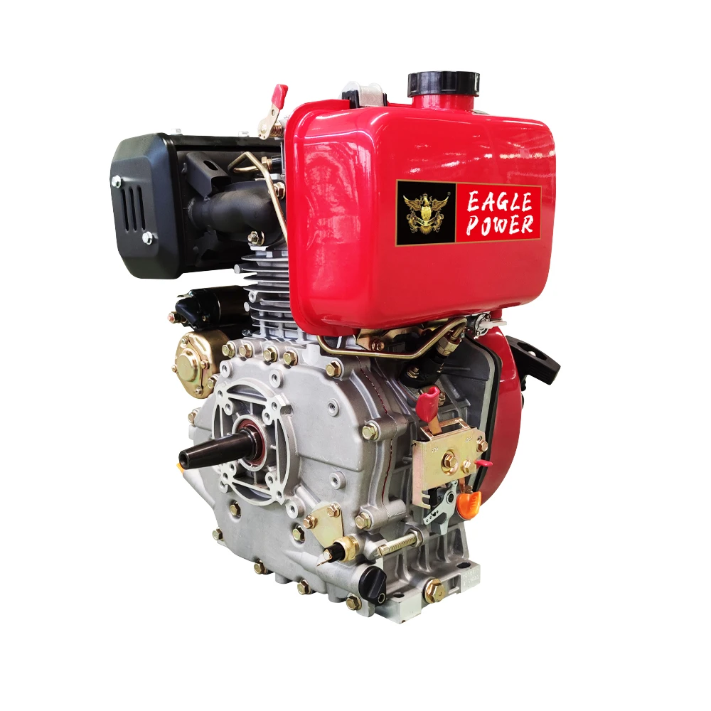 Small 186f 186fa Electric Start Single Cylinder 13hp Motor Diesel Machinery Engines