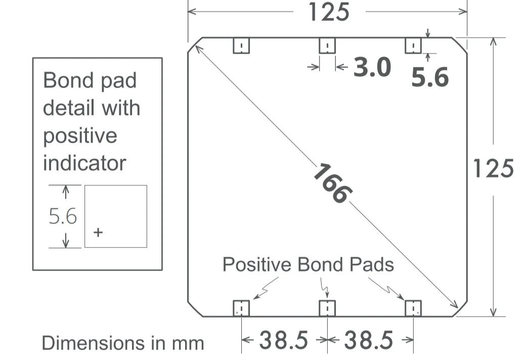 Hot Sale Sunpower Maxeon Gen 3 C60 E66 Mono Solar Cells for DIY Sunpower Flexible Solar Panels