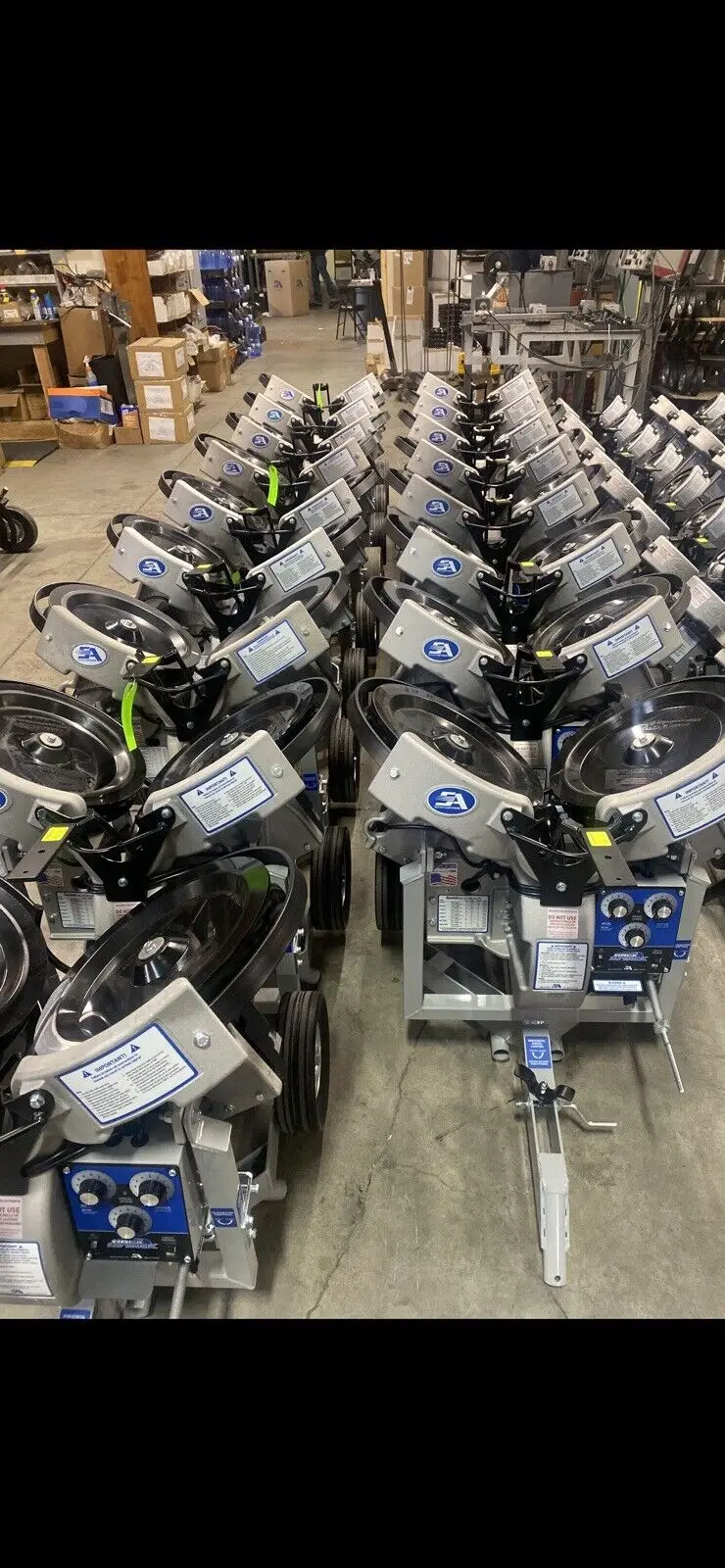 Factory Bulk Supply Ihack Attack Baseball Pitching Machine With All