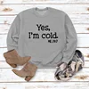 Gray sweatshirt (black font)
