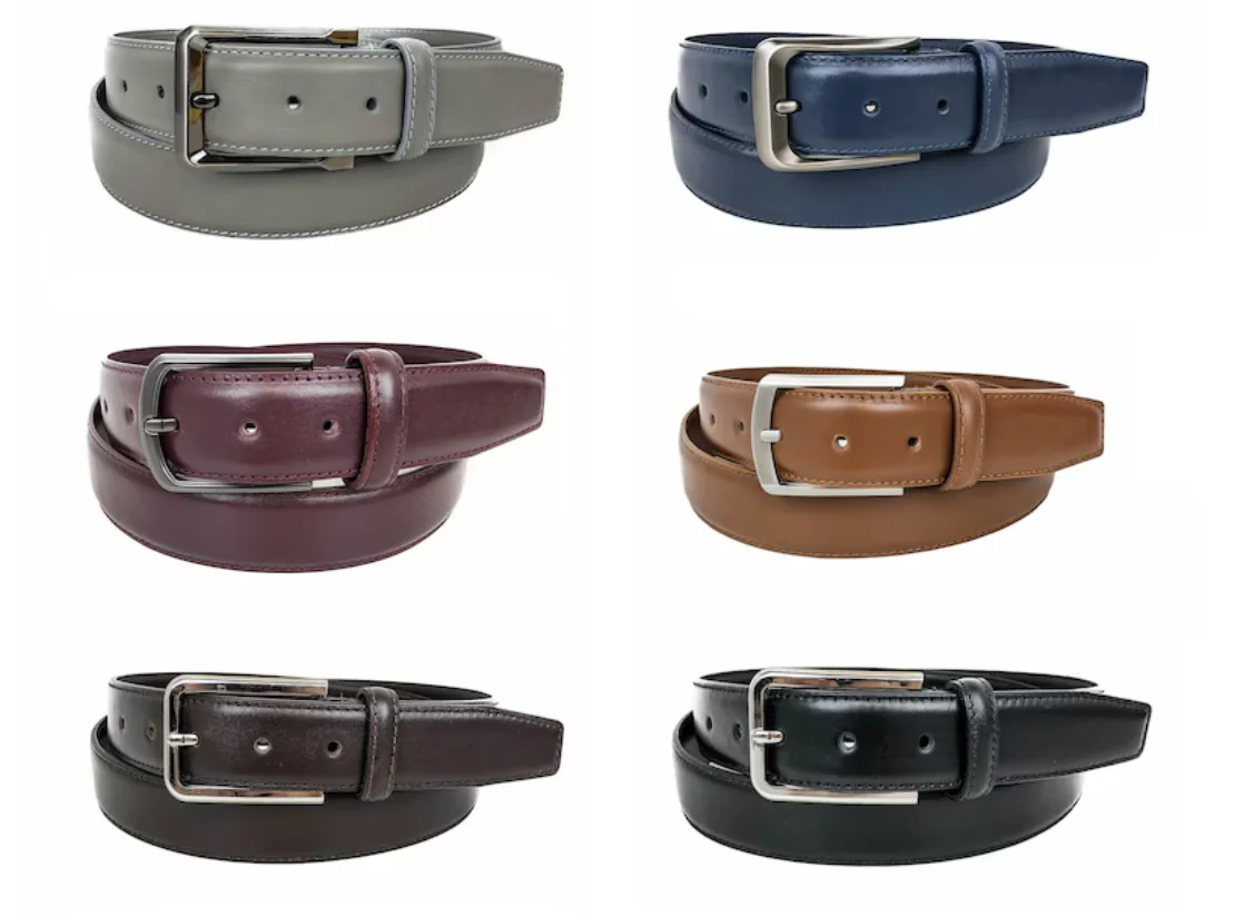 Factory Direct Sale Full Grain Leather Belt High Quality Men Leather Belts Genuine Cowhide Belt