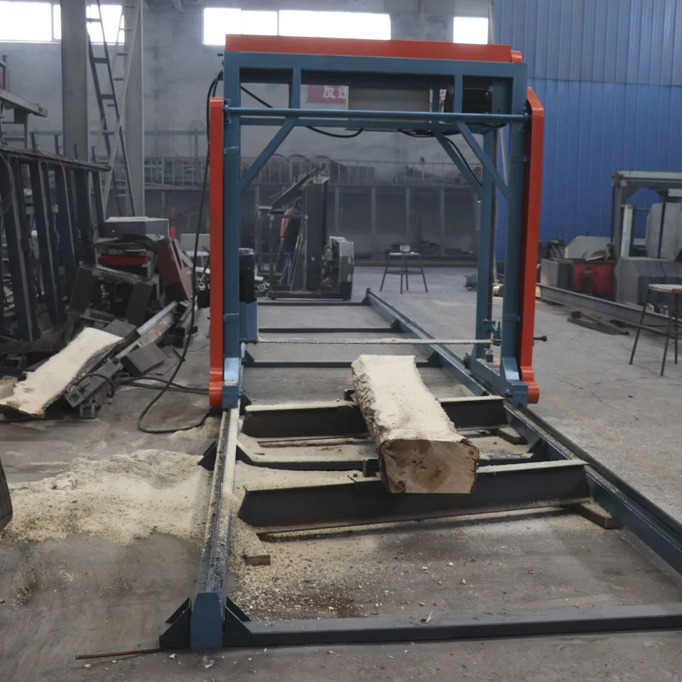 Portable Swing Blade Sawmill Wood Circular Saw Machine