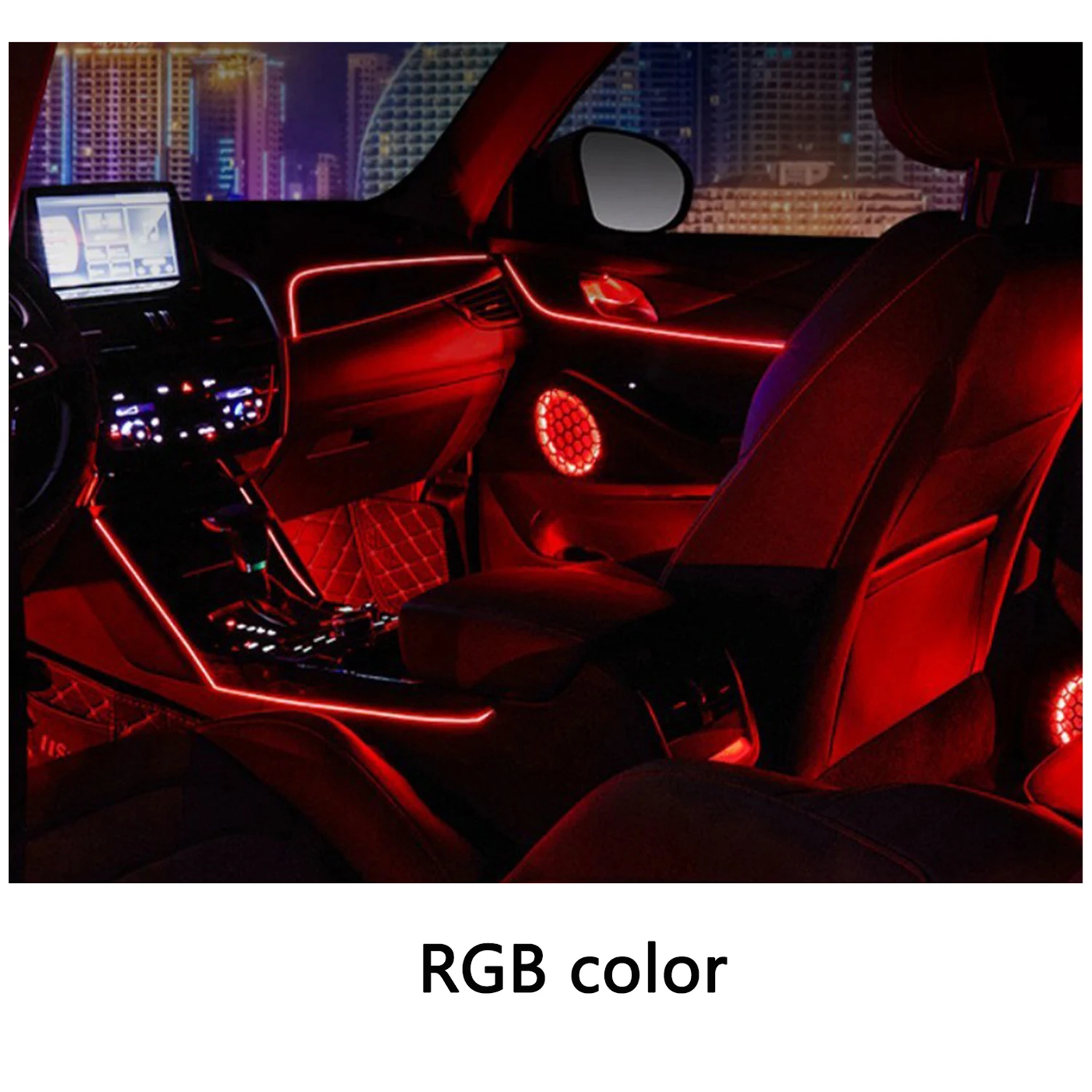 Factory Wholesale 18-in-1 Car Universal Symphony Ambient Light Kit