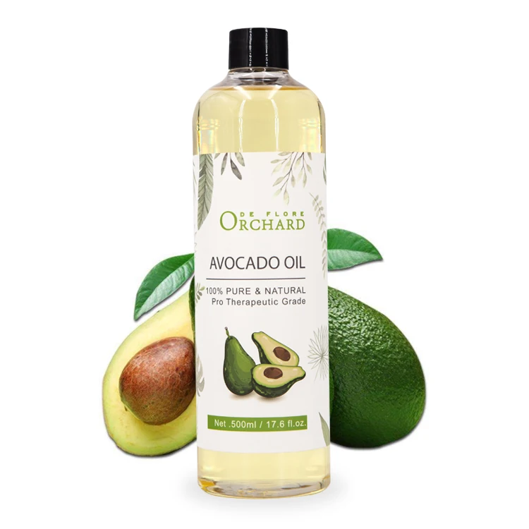 2023 Pure Natural Organic Full Body Avocado Oil For Hair And Skin Care