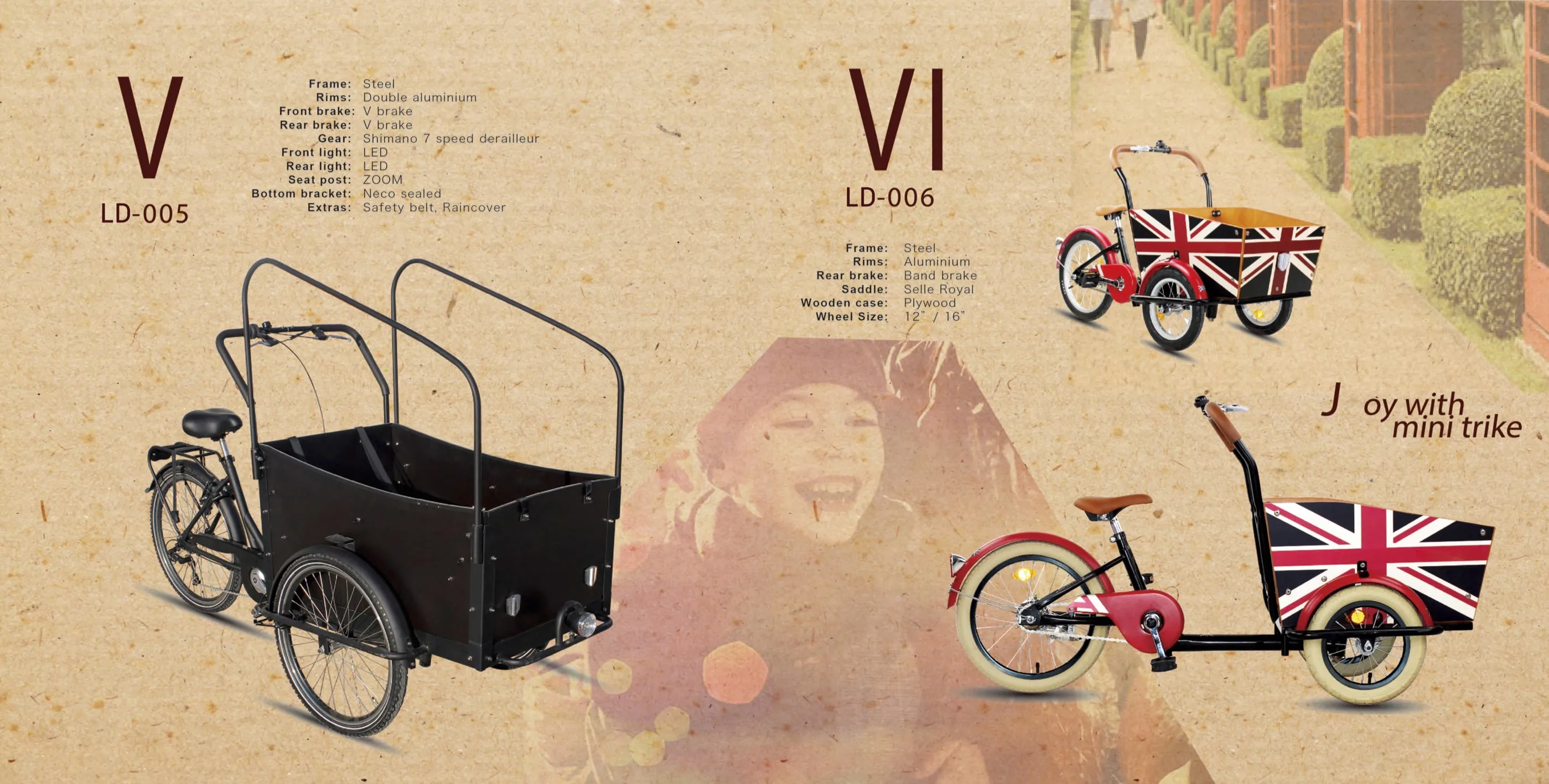 front load cargo bike