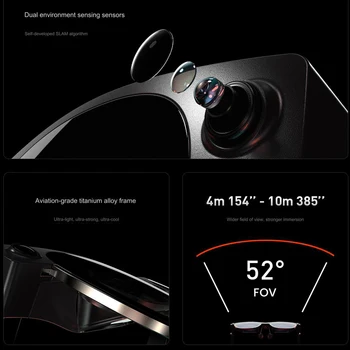 Xreal Air 2 Ultra AR Glasses 6DoF Smart Translation Glasses 385-inch HD Space Giant Screen Portable Private Theater NebulaOS detail image