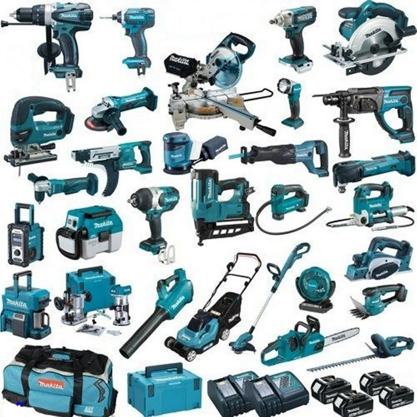 Industrial New Kits Makitas Lxt1500 18v Tools Set Lxt Lithiumion