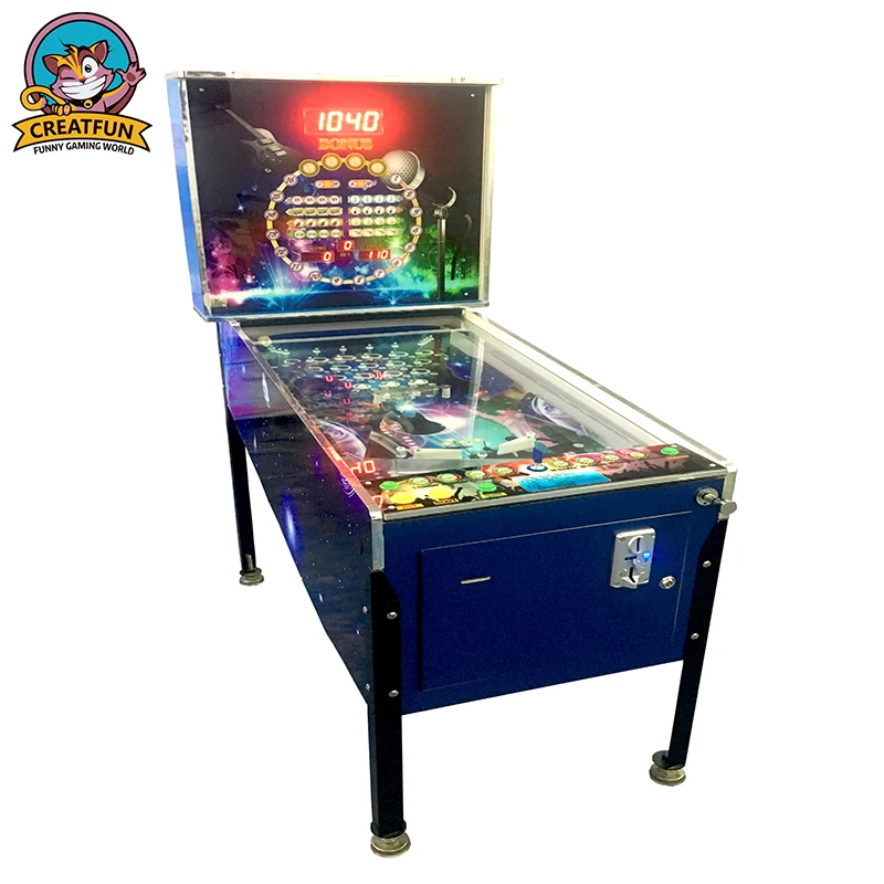 High Quality Coin Operated 4k 49 Inch Screen Maquinas Pinball 6 Bolas