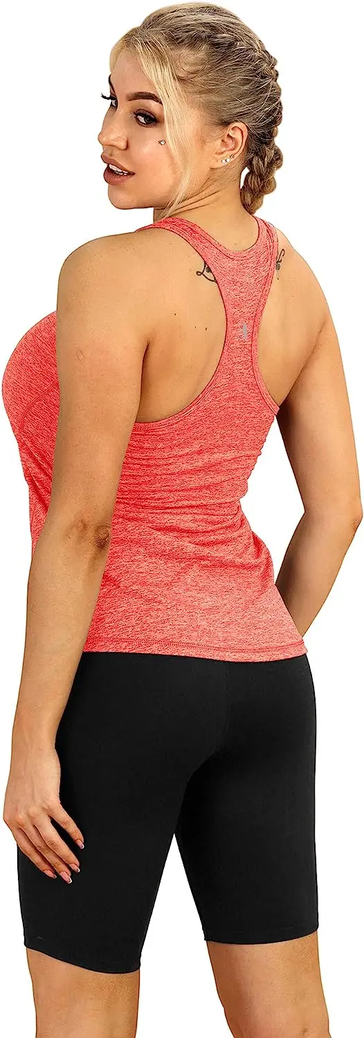Tank Tops For Women Racerback Athletic Yoga Tops Workout Top,Running