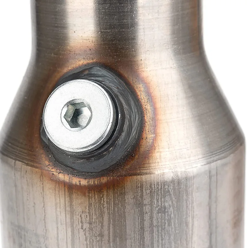 High Flow Front Catalytic Converter 2.5 Inch Inlet/outlet Universal Directfit With O2 Port