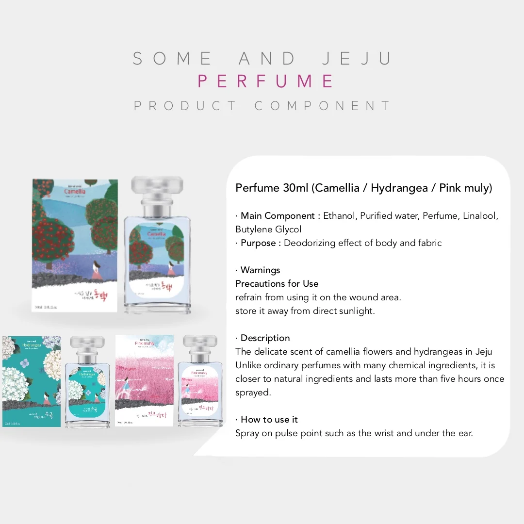 Hot sale K-beauty Jeju Perfume 30ml
