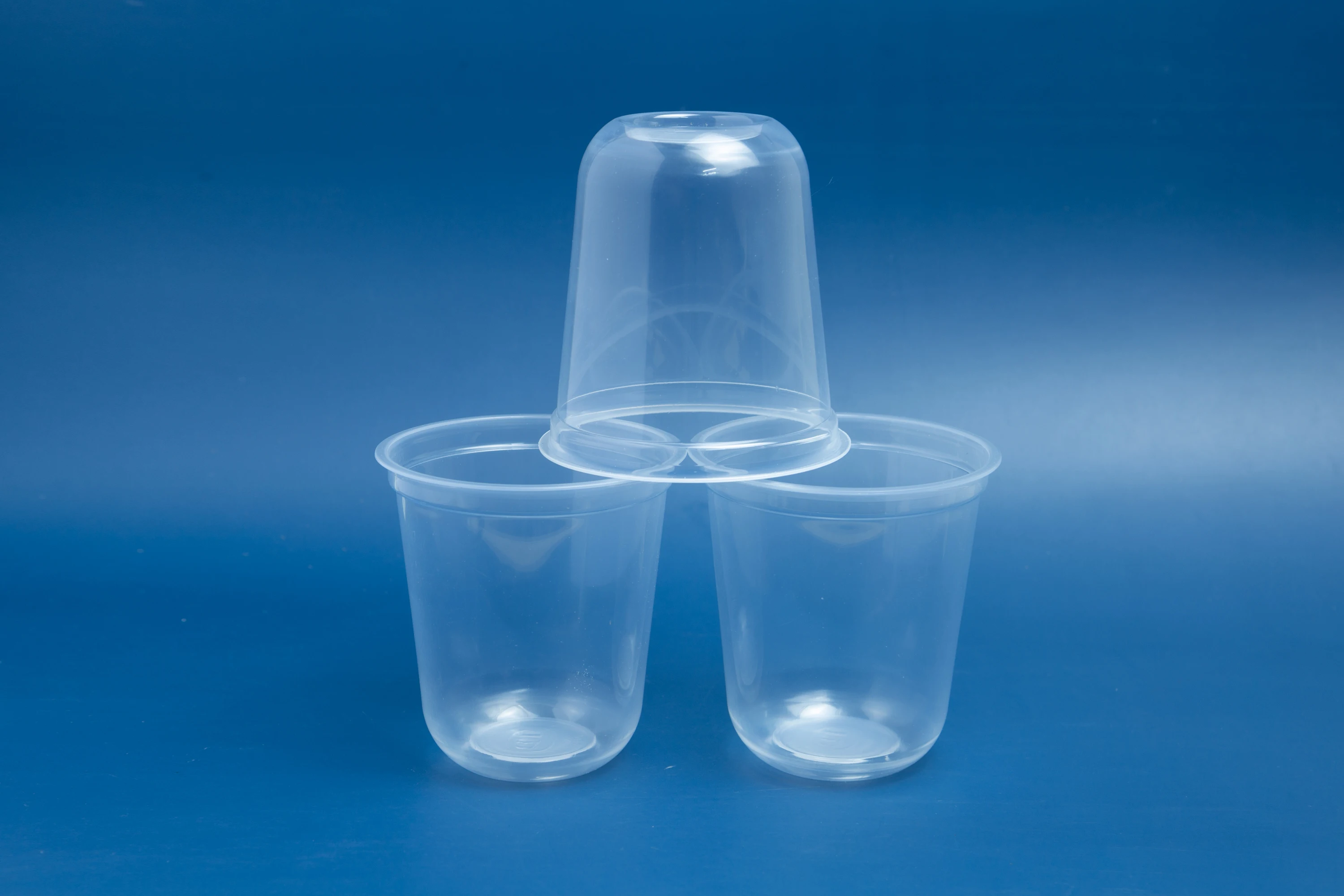 U Shape Pp Plastic Cup 500-900ml For Drinking Or Take Away Disposable ...
