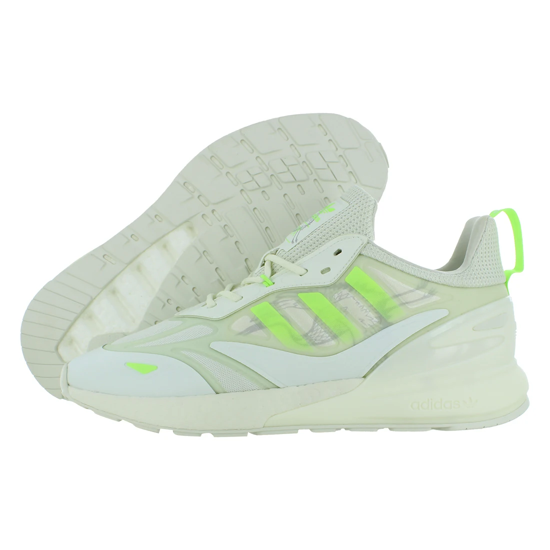 Adidas Men's ZX 2K for Boost 2.0 Fashion Sneakers White Tint