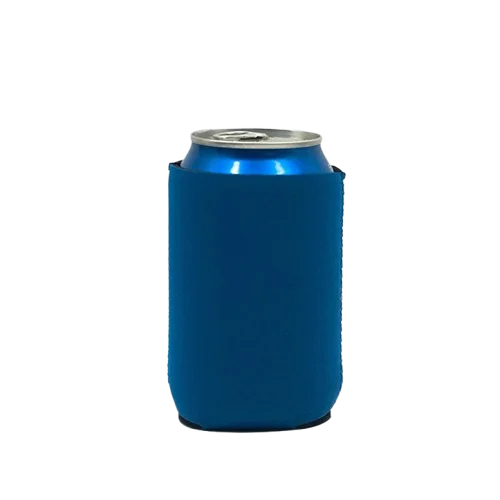 Wholesale Custom Logo Solid Color Insulated Drink Holder Neoprene Beer Can Koozy Collapsible Can Coozies Blank Beer Can Cooler