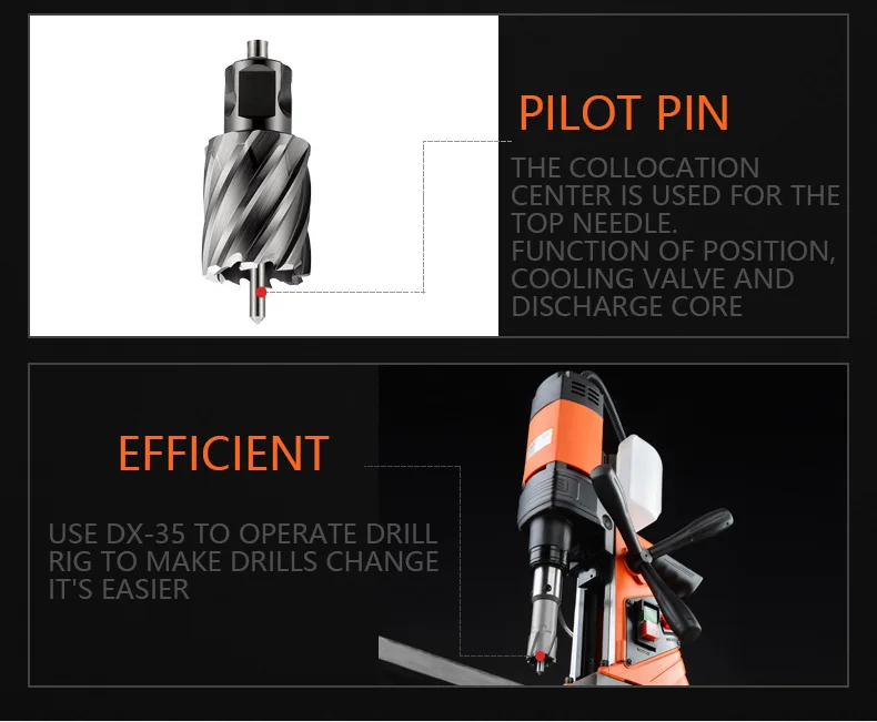 HSS Annular Cutter Drill Bit 50mm Cutting Depth Magnetic Drill Bit with Fein Shank
