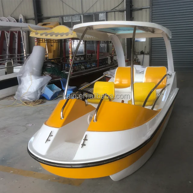 4person Electric Vehicle Boat At Sea Four Layers Of Fiberglass
