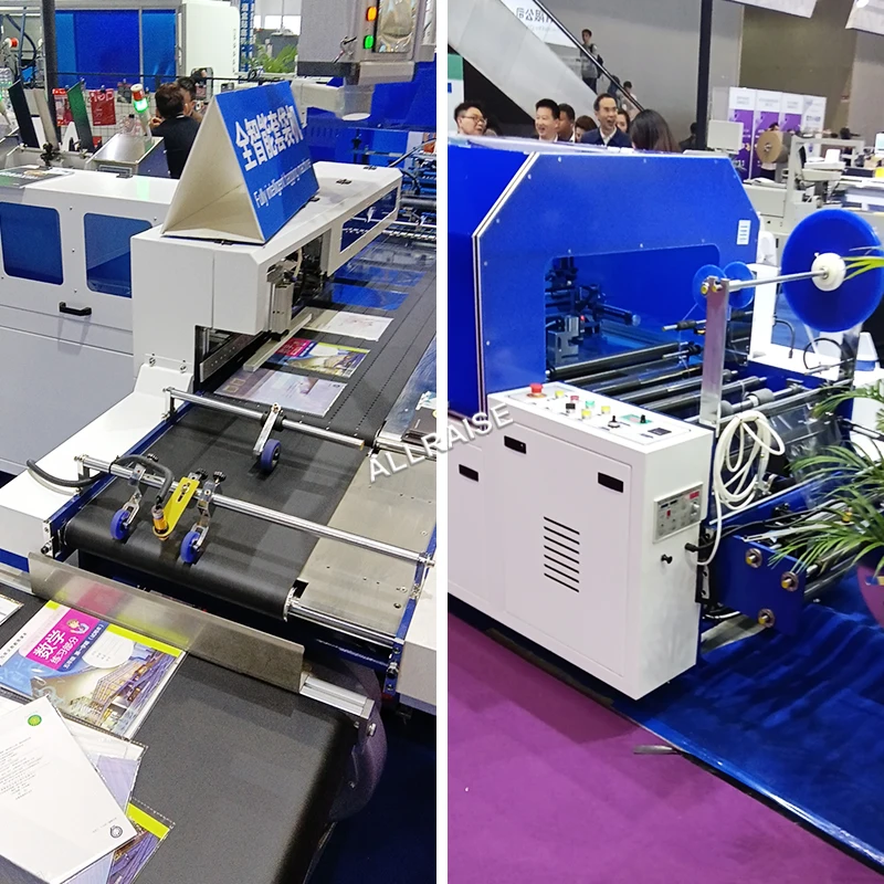 Notebook Bagging Machine With Automatic Paper Counting Automatic Bagging Machine Sack Packer for Calendar Notebook Flat Product