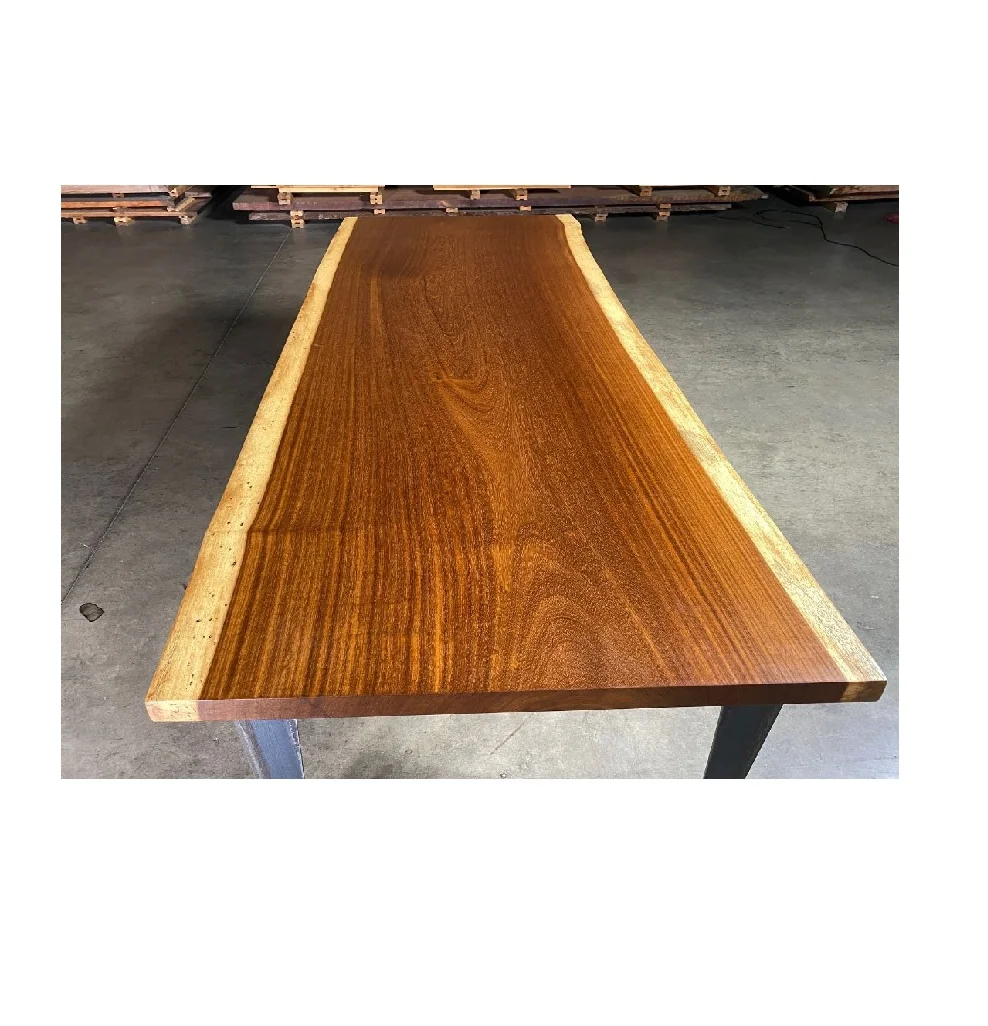 Budget Friendly Iroko Slabs Available for Bulk Purchase Perfect for Large Scale Woodworking and Furniture Making