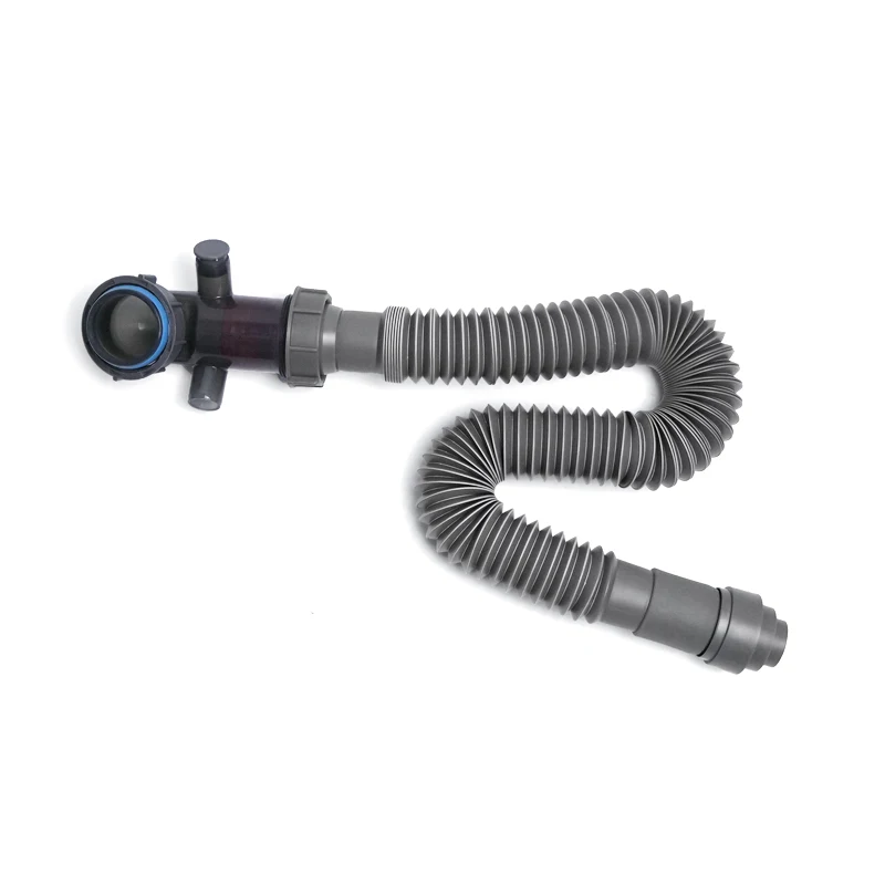 odm factory anti odor and anti insect plastic flexible kitchen sink drain pipe parts-2