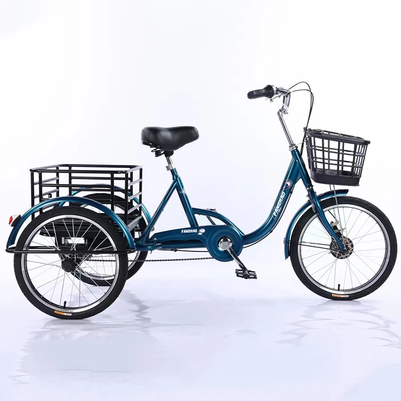 3 wheel bicycle frame 24 Inch 6 Speed Tricycle for Adult, for Adults, 3 Wheel Cargo Bike, 6 Speed Cruise Trike Cargo Bike with Basket and Backrest, Cycling Bike for Outdoor Sp : Sports & Outdoors The Adult Tricycles can supports capacity up to 450 lbs Trike Frames