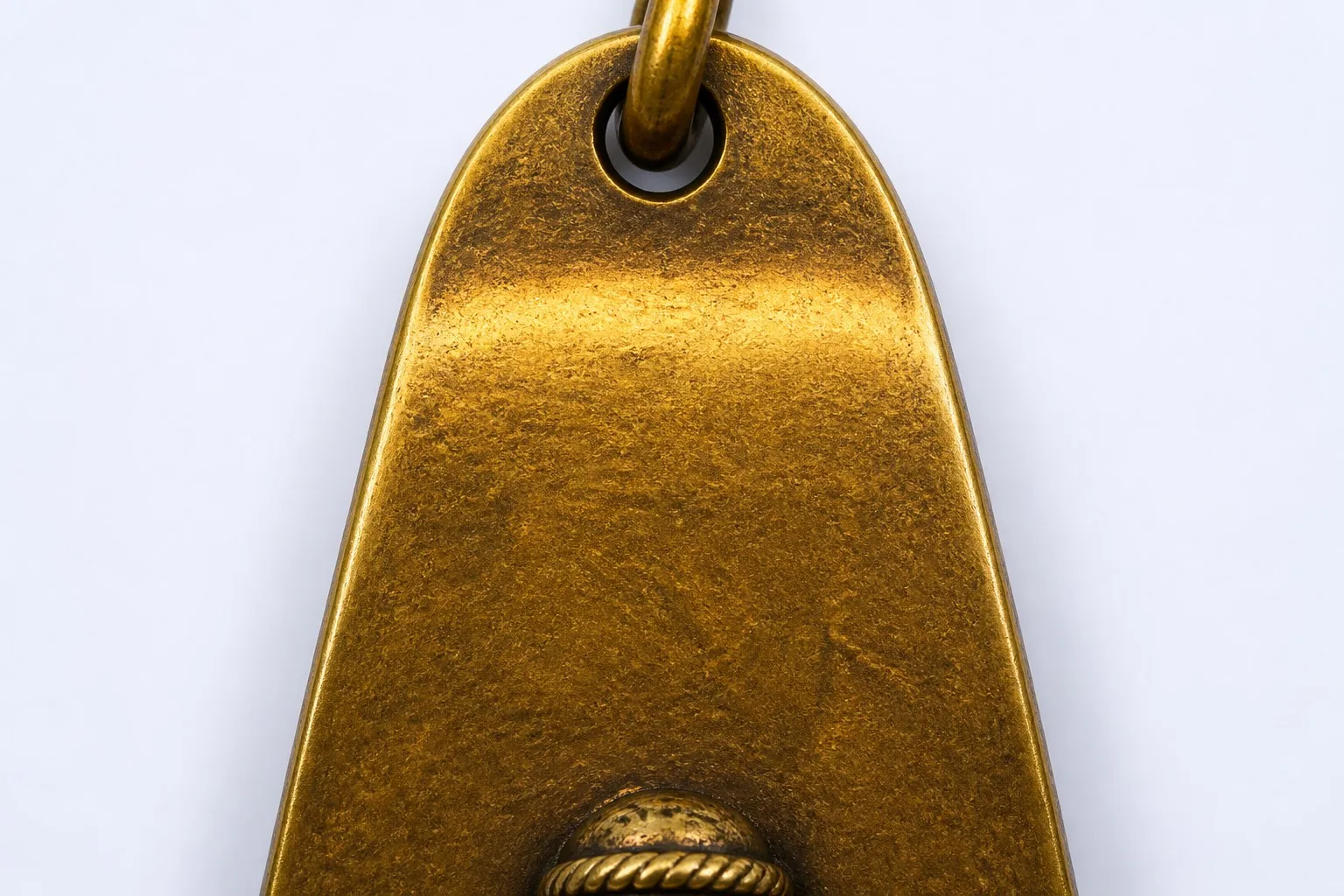 Brass tag texture macro