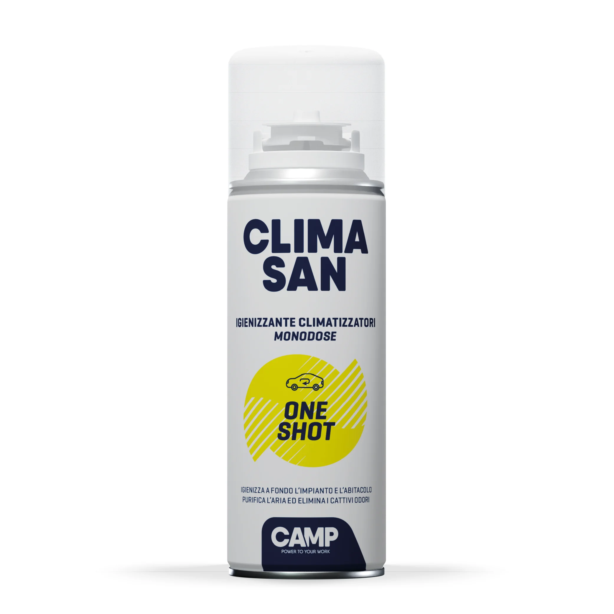 Climasan One Shot Air Conditioners Sanitizer 200ml Alcoholbased For Car,Purifies The Air System