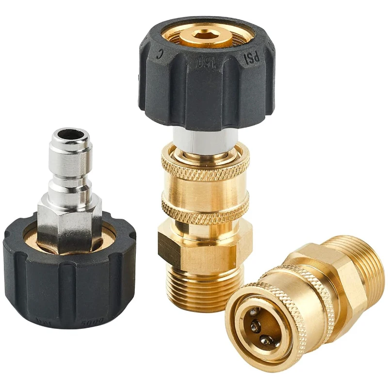 Pressure Washer Quick Connect Fittings,M22 14mm To 1/4 Inch Quick