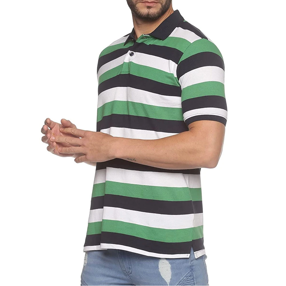 Custom Factory Direct Sales Soft Blank Polo T Shirts Cotton Men's Golf Polo Rib Stand Collar 100% Cotton Tie Dye Men Polo Shirts