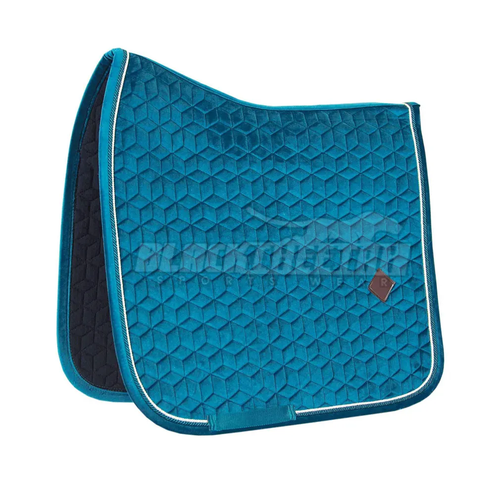 Oem Service Horse Saddle Pad Customized Solid Color Horse Saddle Pad
