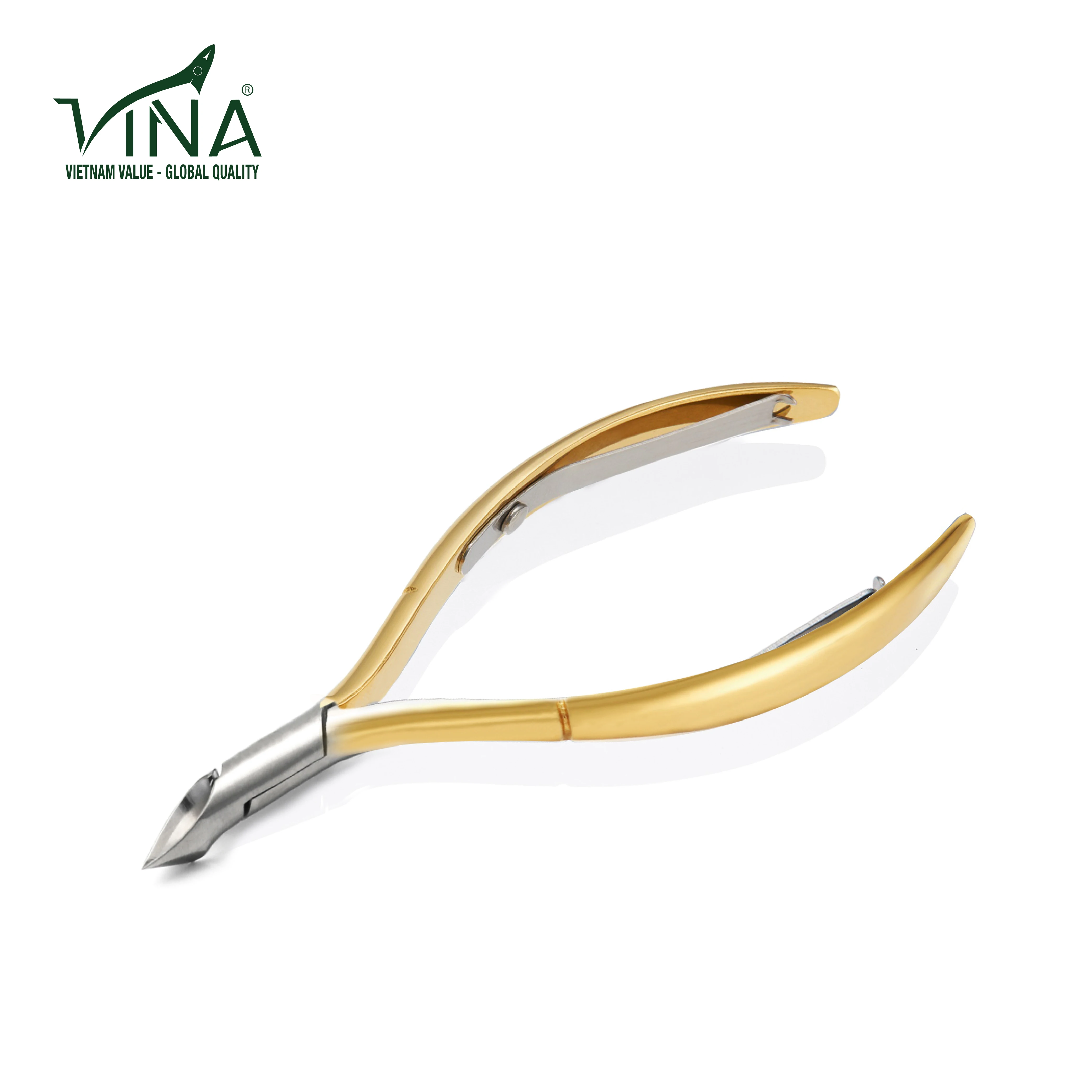 Набор для стрижки кутикулы из нержавеющей стали профессиональный VNC-08V-GC маникюра педикюра импортируется Вьетнама