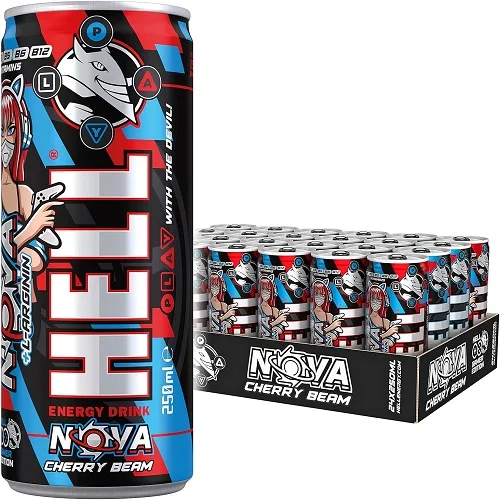 Hell Energy Drinks Black Cherry 250ml 24pcs Buy Hell Strong Focus