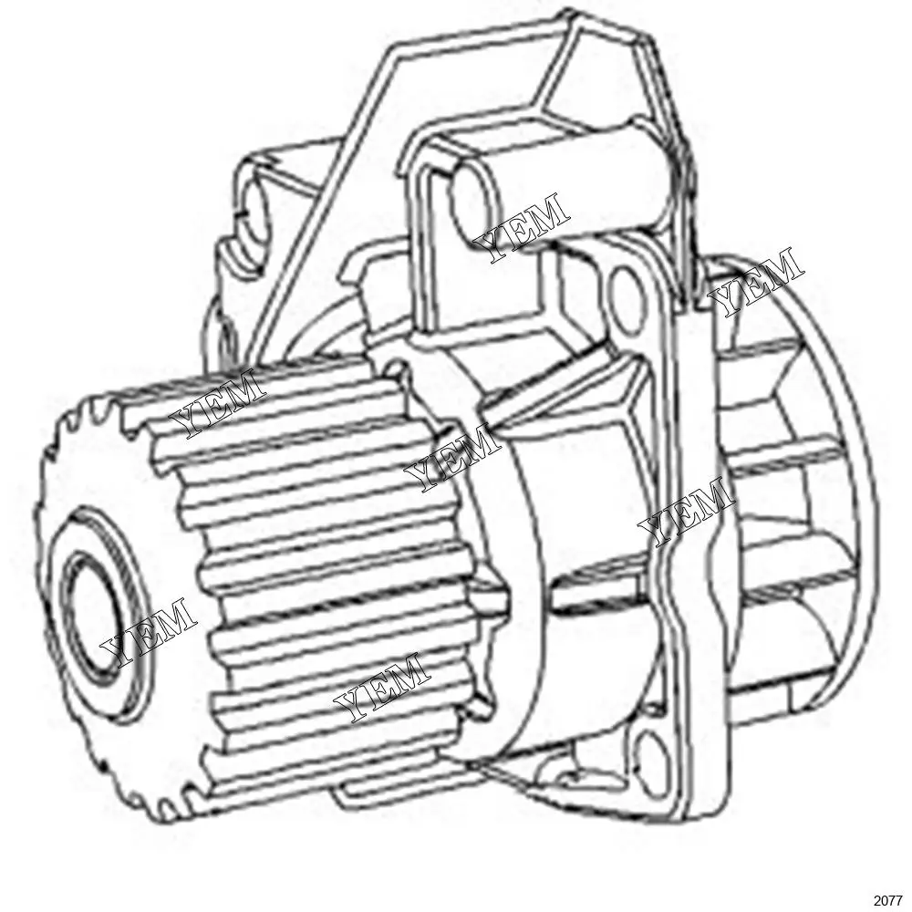 Wholesale High Quality Coolant Pump Part No. 562-0505 5620505 Fast Delivery Engine Parts