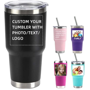 Custom 20 oz 30 oz powder coat tumbler double wall insulated stainless steel bulk blank coating tumbler with lid 20 oz Tumbler