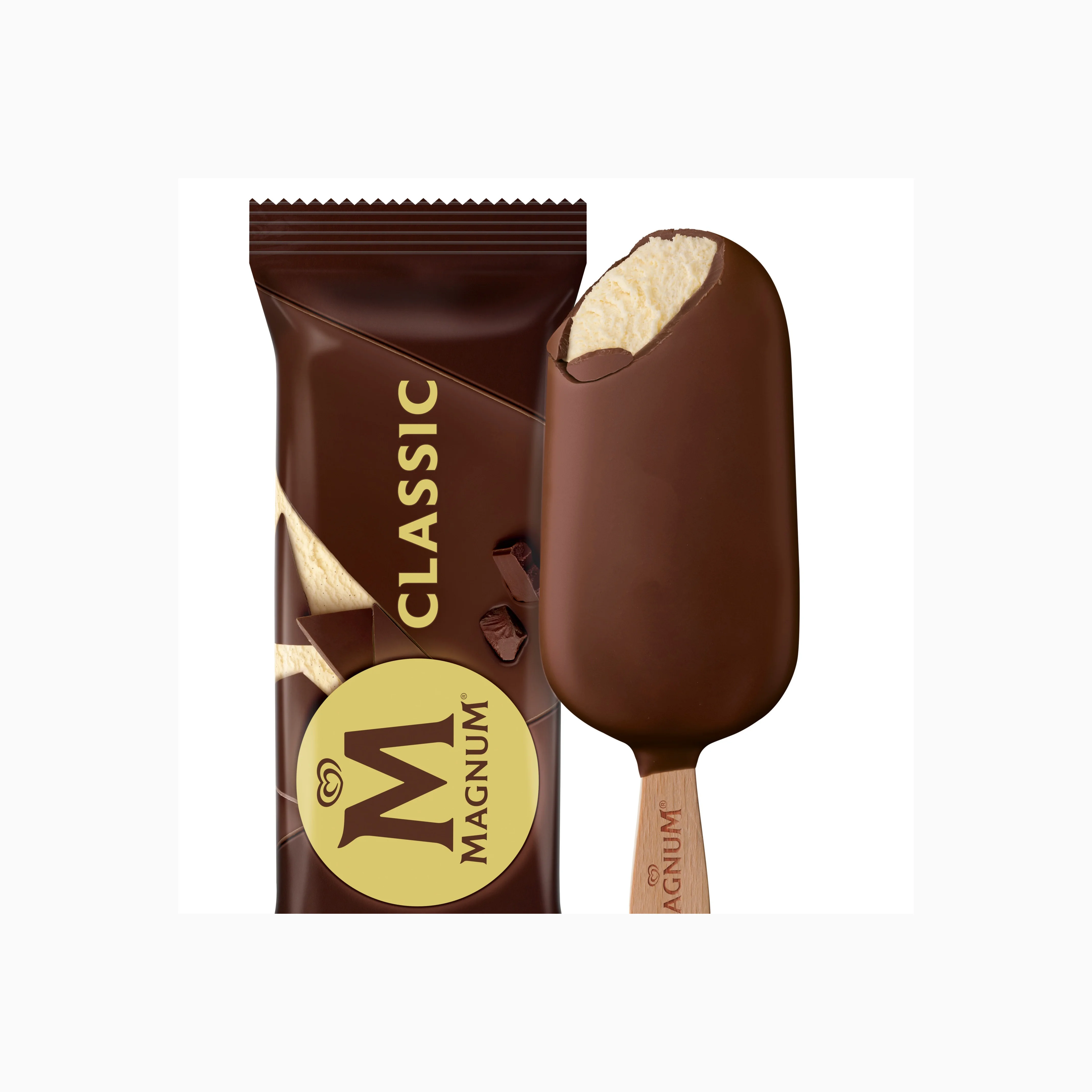 Magnum Ice Cream Bars Double Chocolate Double Chocolate And Ganache Ice Cream Tub Buy Wall S