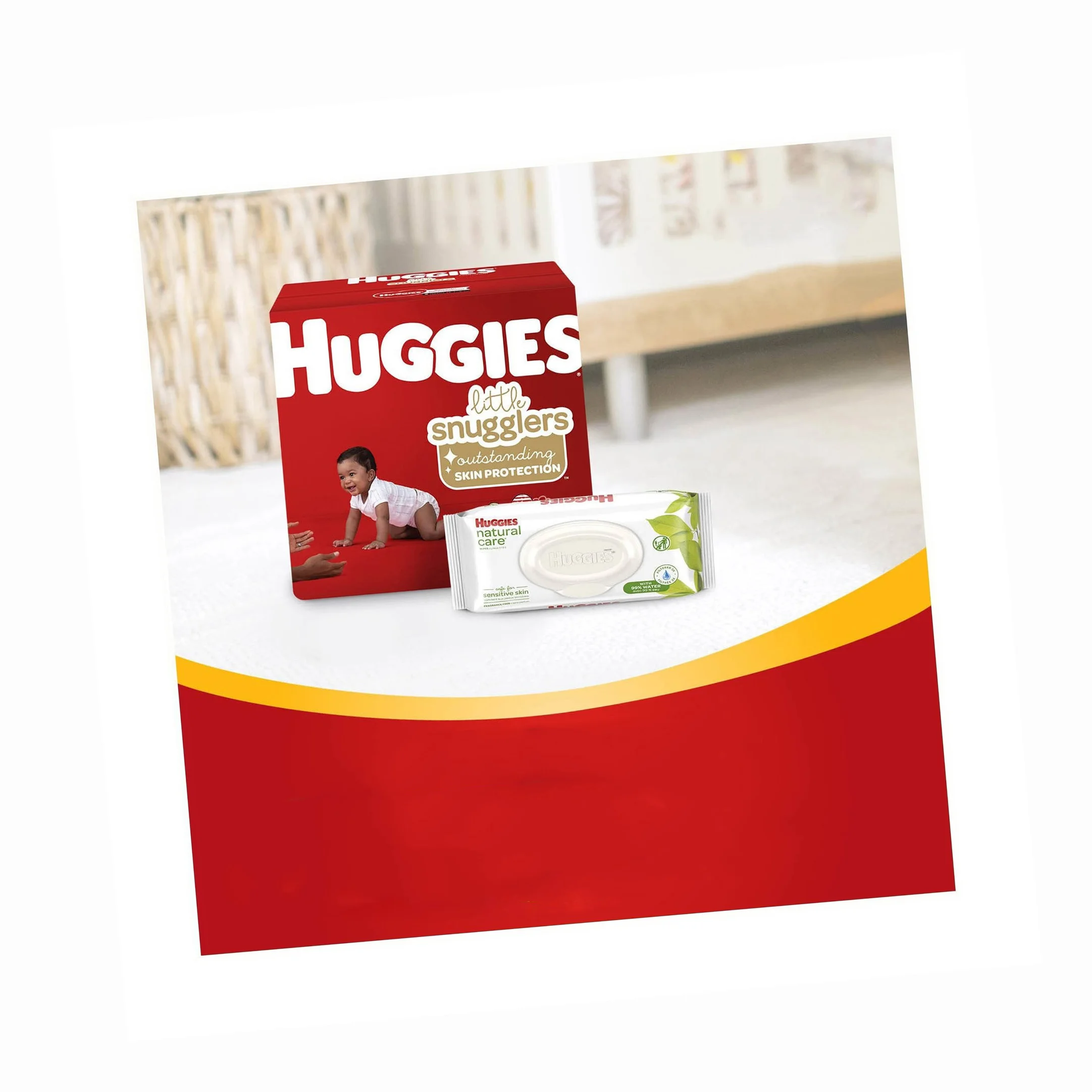 Huggies Diapers All Sizes- Huggies Snug & Dry Disposable Baby Huggies
