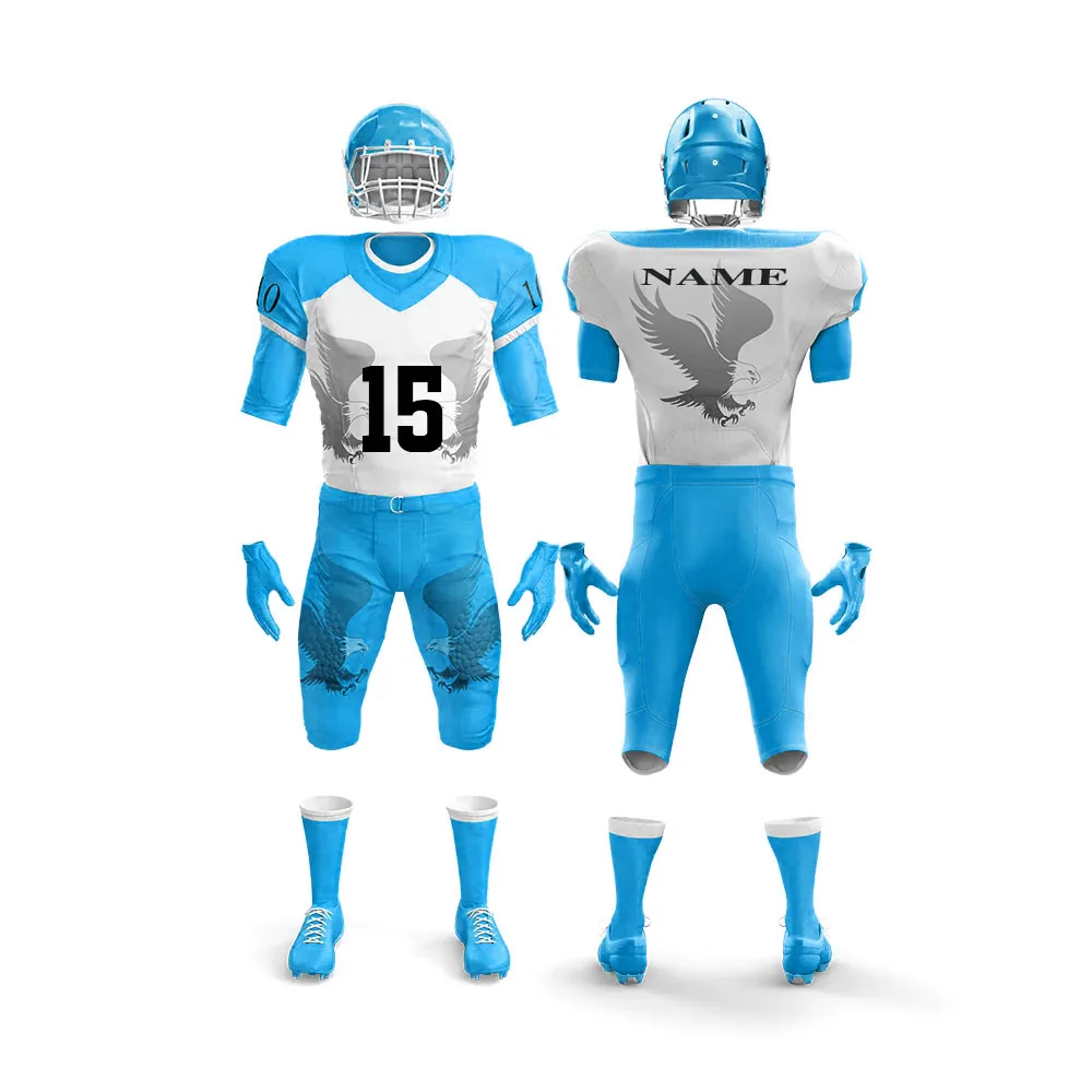 Best Styles Eagle Sublimation American Football Uniform Jerseys Youth