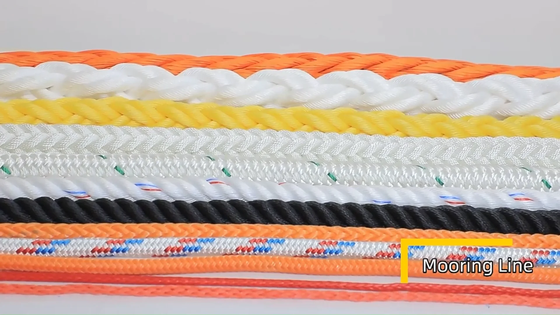 Ropenet High Performance Ship Mooring Polyester 12 Strand Mooring Rope ...