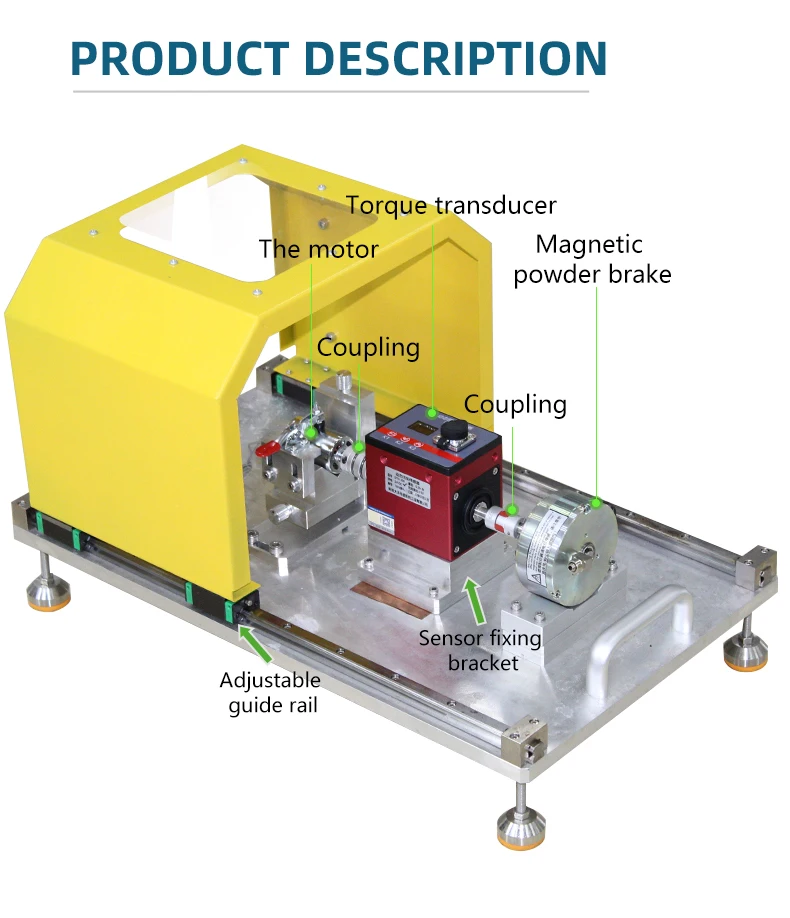 Motor Test Bench - DST Dynamometer with Large Capacity Torque Sensor