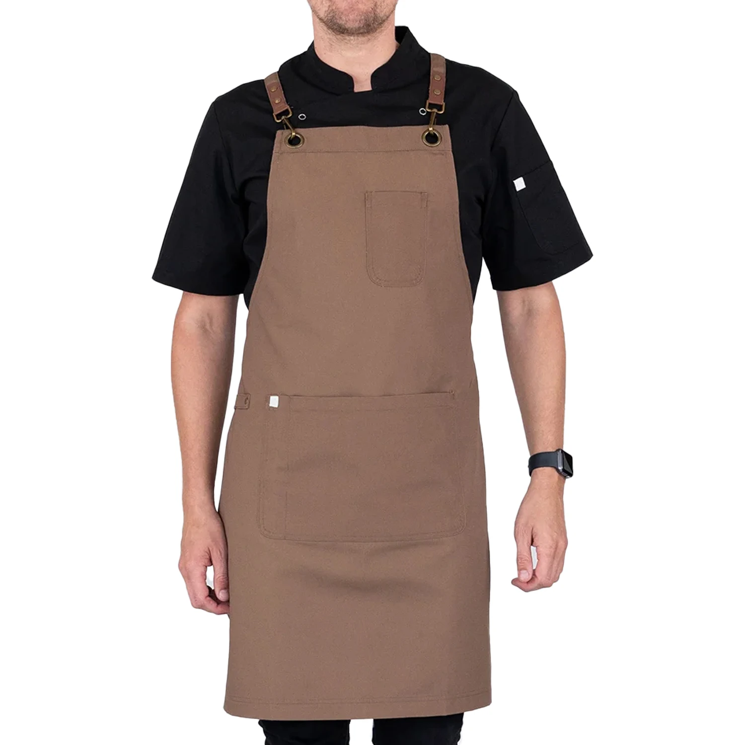 2024 Custom Oil Protective Kitchen Aprons Good Quality Branded Chef Apron Manufacturer From Bangladeshi Factory