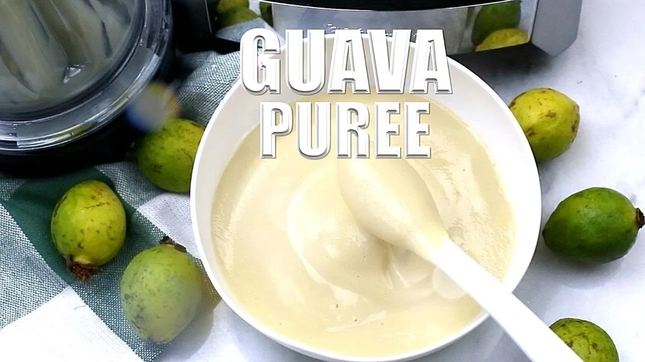 Самая низкая цена на сок гуавы в основной сезон замороженная гуава пюре AKINA