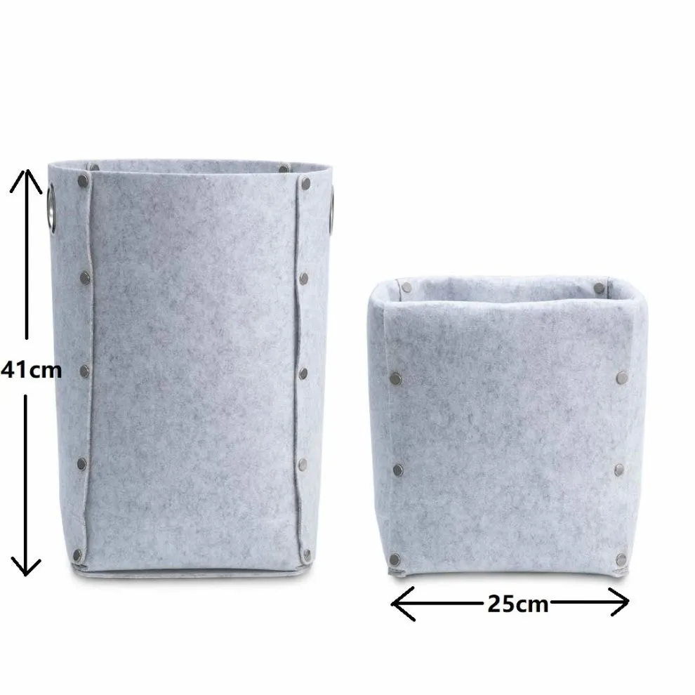 Snap-button assembly detail on the collapsible laundry basket