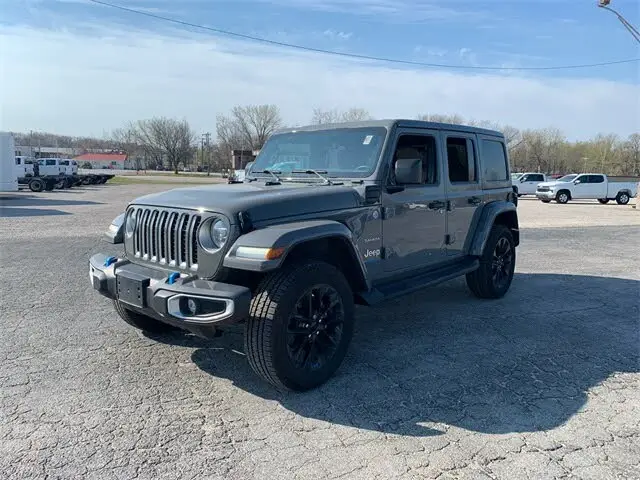 2022 Jeep Wrangler 4xe Sahara 4wd Used Car - Buy Jeep Wrangler 4xe ...