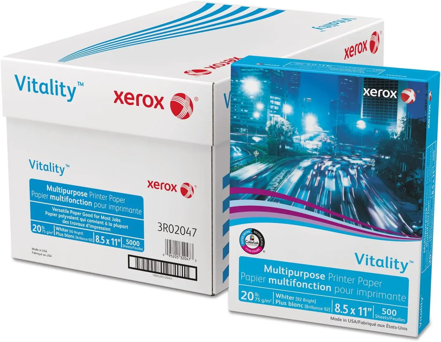 Xerox performer  digital laser and inkjet printing paper 500 sheet ream