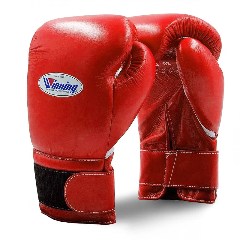 Fashion Pu Leather Boxing Gloves For Training Martial Arts Winning Training Professional